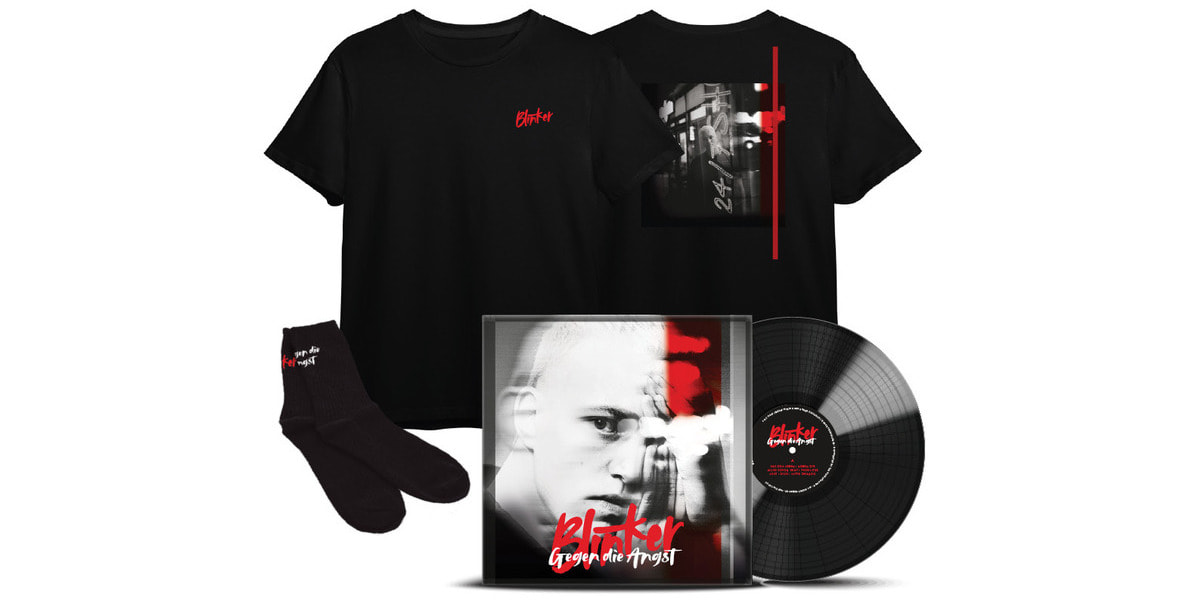  Gegen die Angst, Vinyl + Shirt + Socken 